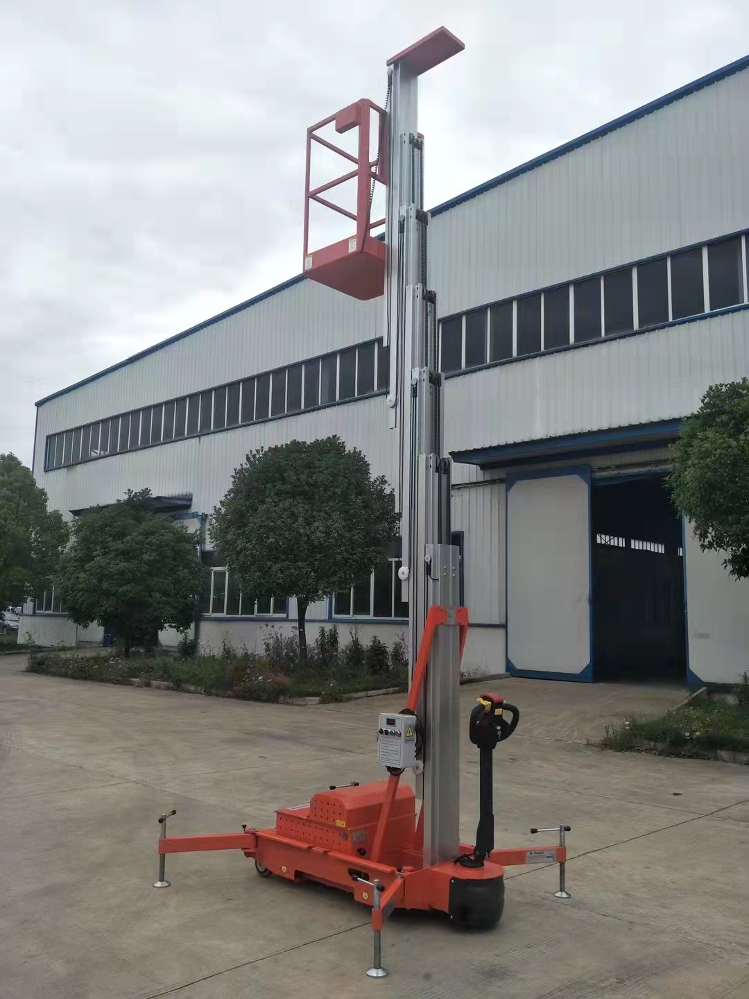 Plataforma elevadora a&eacute;rea de aleaci&oacute;n de aluminio